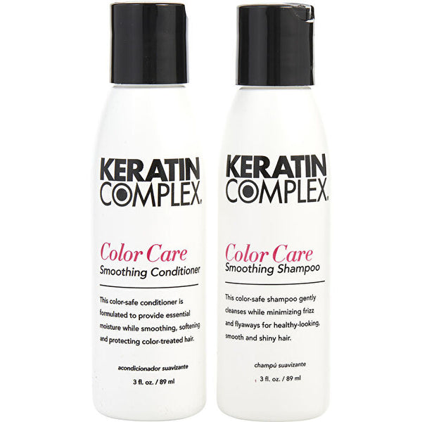 Keratin Complex Keratin Color Care Smoothing Shampoo & Conditioner Duo X 2 (new White Packaging) 90ml/3oz