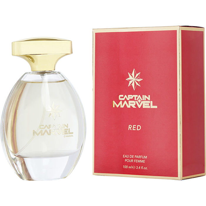 Marvel Captain Marvel Red Eau De Parfum Spray 100ml/3.4oz