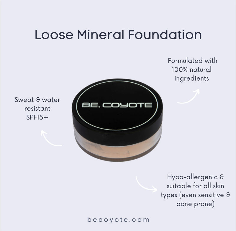 Be Coyote Loose Mineral Foundation 8g MF07