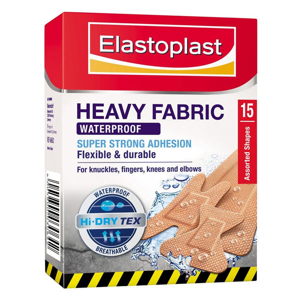 Elastoplast Heavy Fabric Waterproof Assorted 15