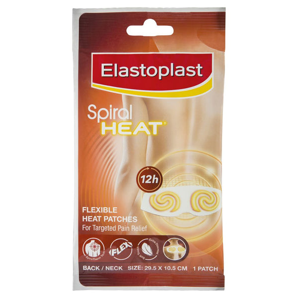 Elastoplast Spiral Heat Patch Back/Neck
