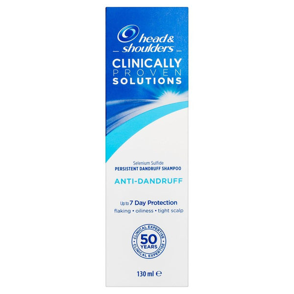 Head & Shoulders Clinically Proven Solutions Anti-Dandruff Shampoo 130ml