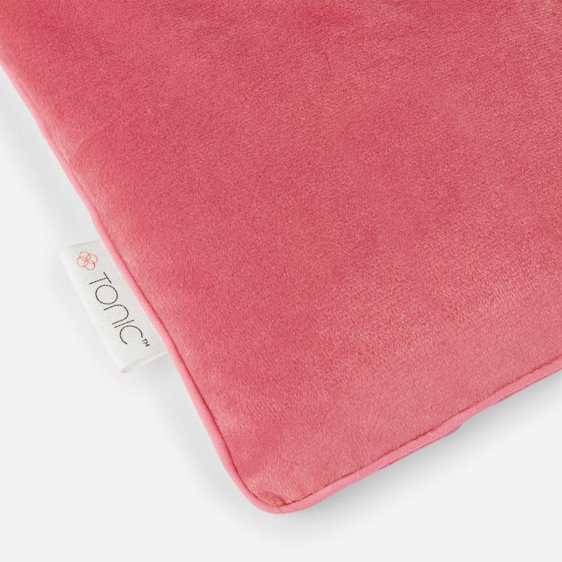 Tonic Luxe Velvet Heat Pillow - Coral