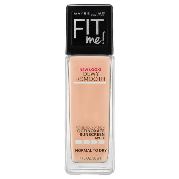 Maybelline Fit Me Dewy + Smooth Foundation 30ml - Nude Beige