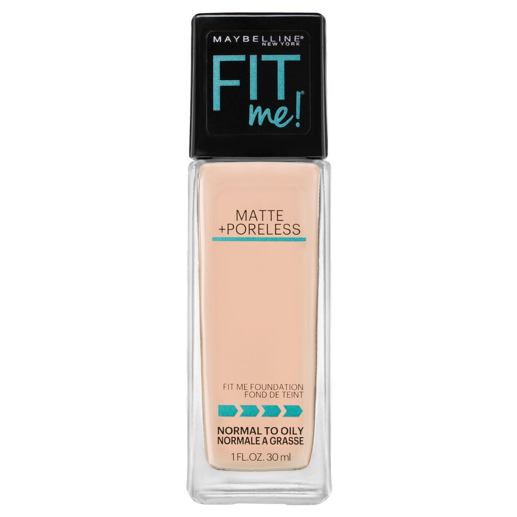 Maybelline Fit Me! Matte + Poreless Foundation 30ml - Classic Ivory ...