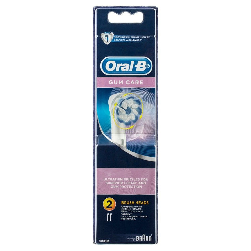 Oral B Power Brush Refill Gum Care 2 Pack