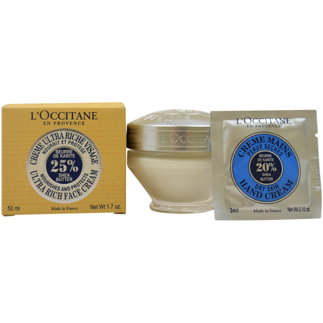 L'Occitane Shea Butter Ultra Rich Face Cream by LOccitane for Unisex - 1.7 oz Face Cream