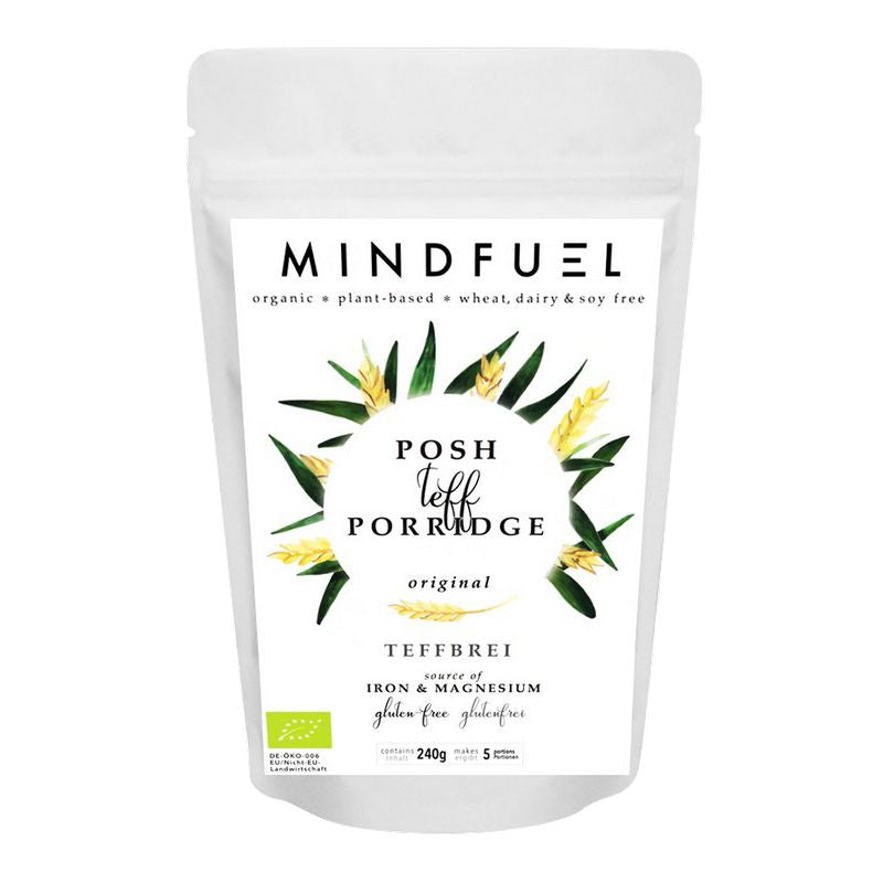 Mindfuel Organic Teff Porridge - Original 240g