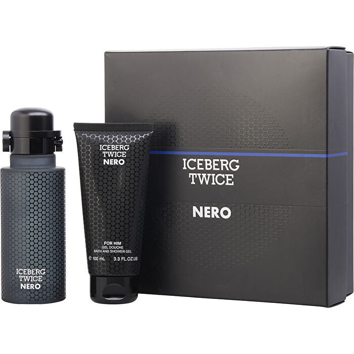 Iceberg Twice Nero Eau De Toilette Spray 125ml/4.2oz & Shower Gel 100ml/3.4oz