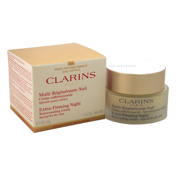 Clarins Extra Firming Night Cream - Dry Skin by Clarins for Unisex - 1.7 oz Firming Cream