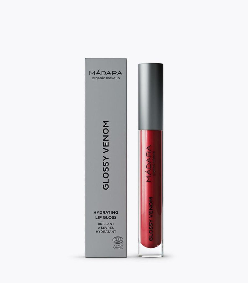 Madara Glossy Venom Lip Gloss 4ml Vegan Red