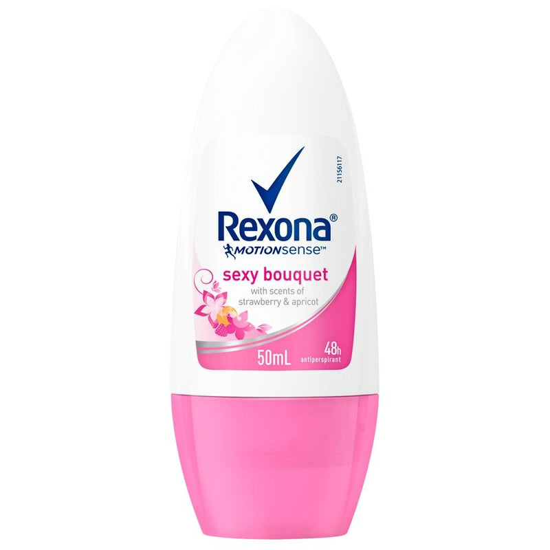 Rexona Antiperspirant Roll On Deodorant Sexy Bouquet 50ml
