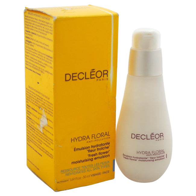 Decleor Hydra Floral Anti-Pollution Fresh Flower Moisturising Emulsion by Decleor for Unisex - 1.69 oz Moisturizer