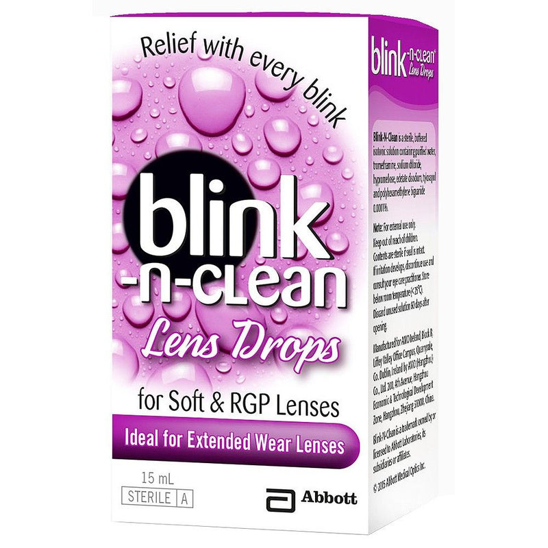 Blink-N-Clean Lens Drops 15ml