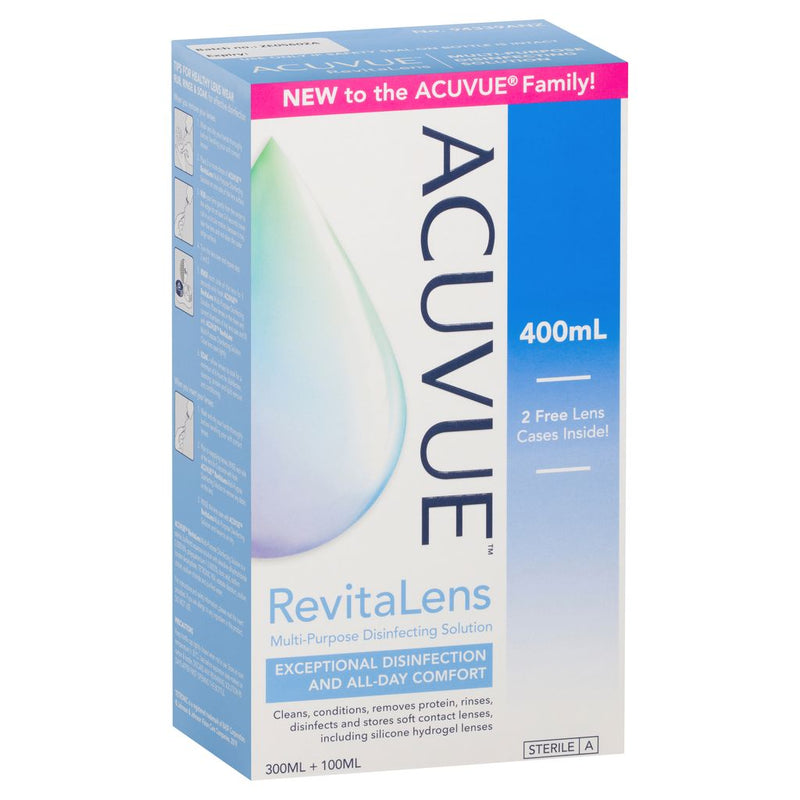 Acuvue Revitalens Multipurpose Solution 300ml + 100ml