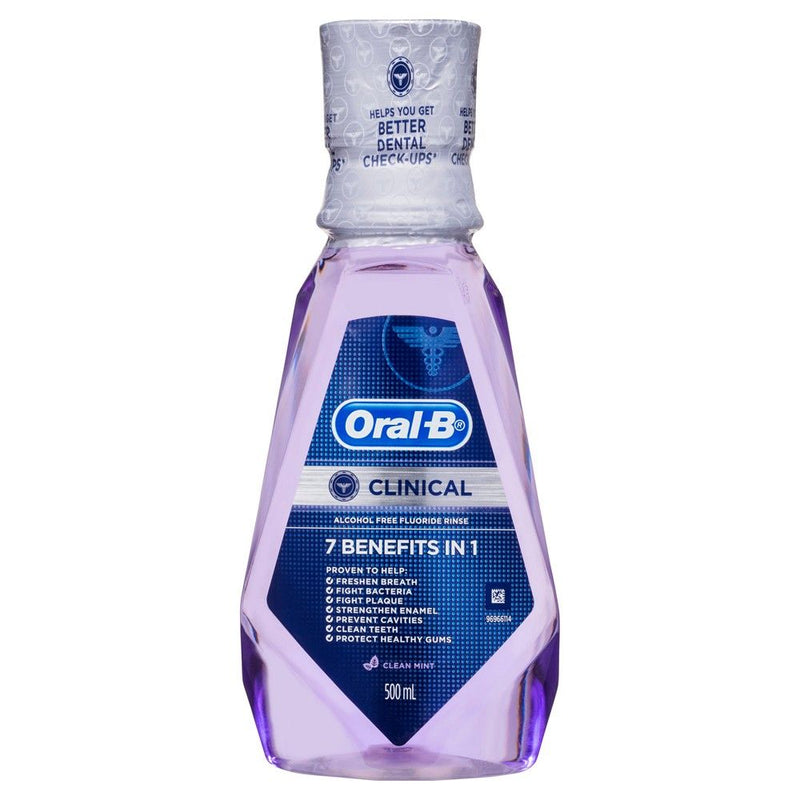 Oral B Mouth Rinse Clinic 500ml