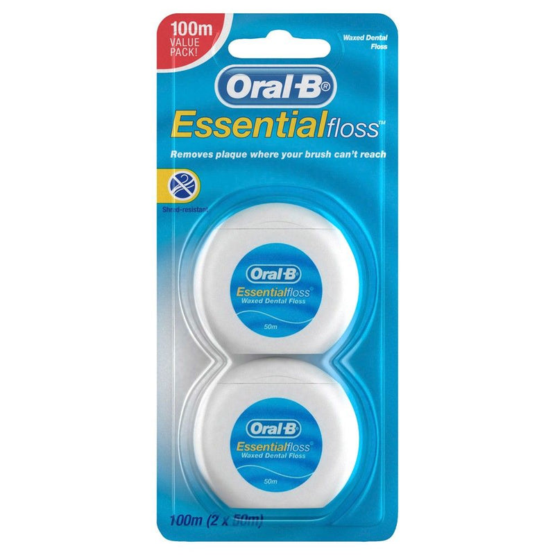 Oral B Floss Essnt 50M 2 Pack