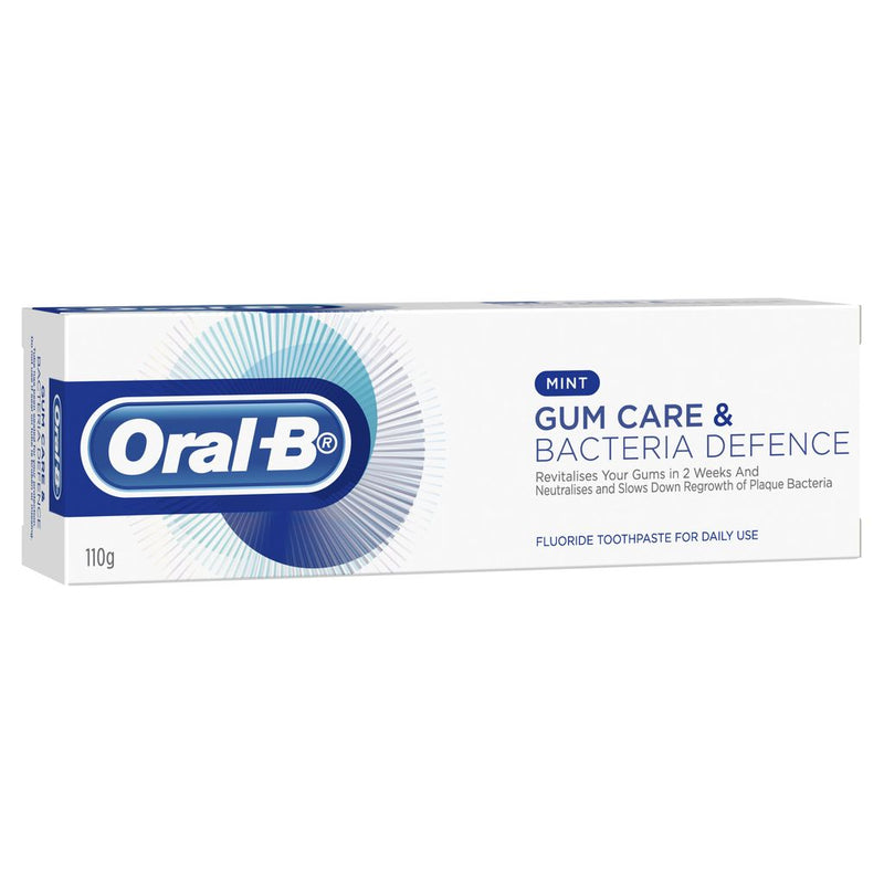 Oral B Toothpaste Gum Care & Bacteria Defense 110g