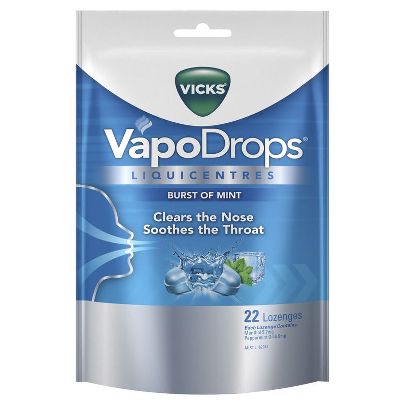 Vicks Vapadrops Mint 22s