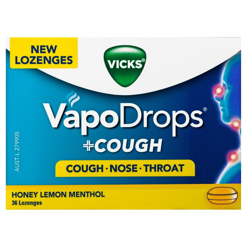 Vicks Honey Lemon Menthol 36