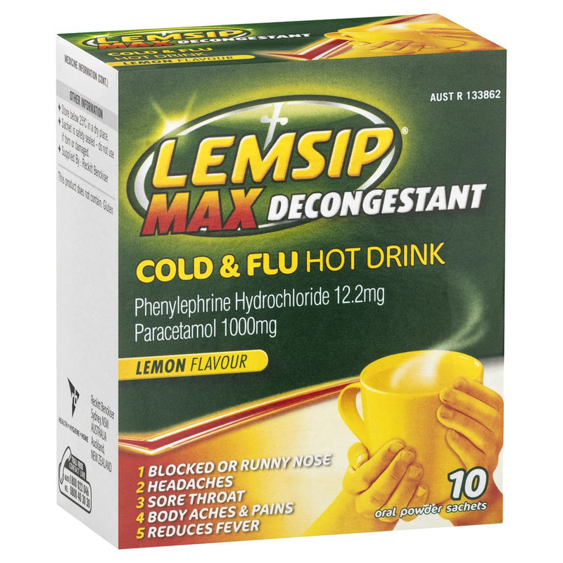 Lemsip Max Lemon 10