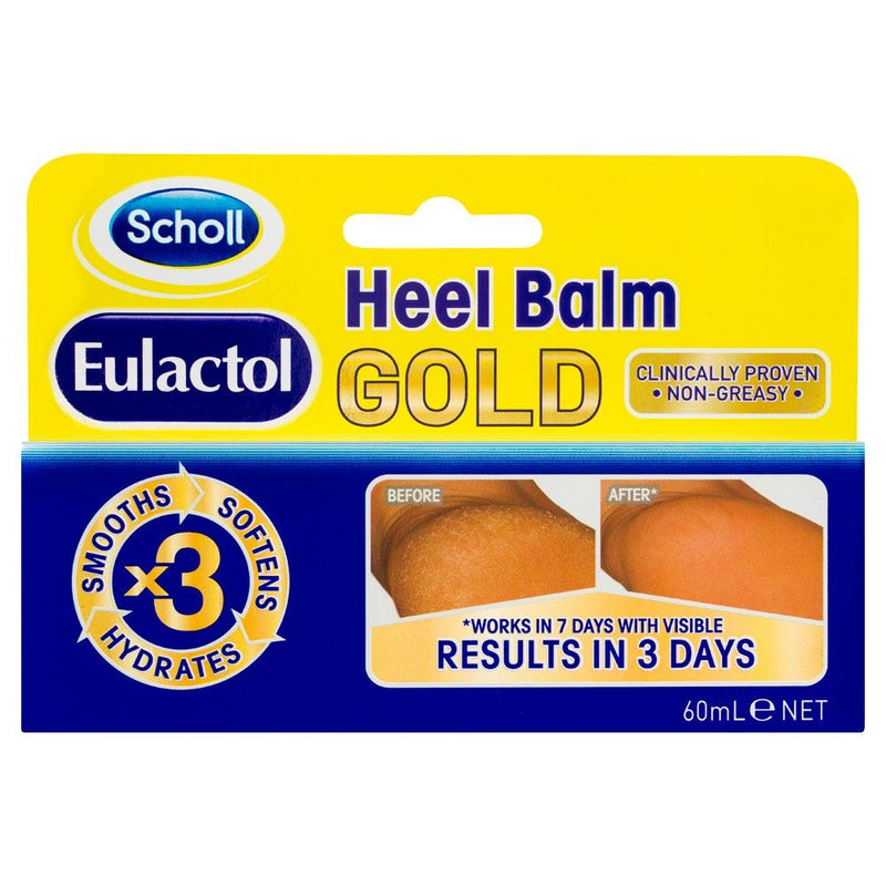 Scholl Eulactol Heel Balm Gold 60ml