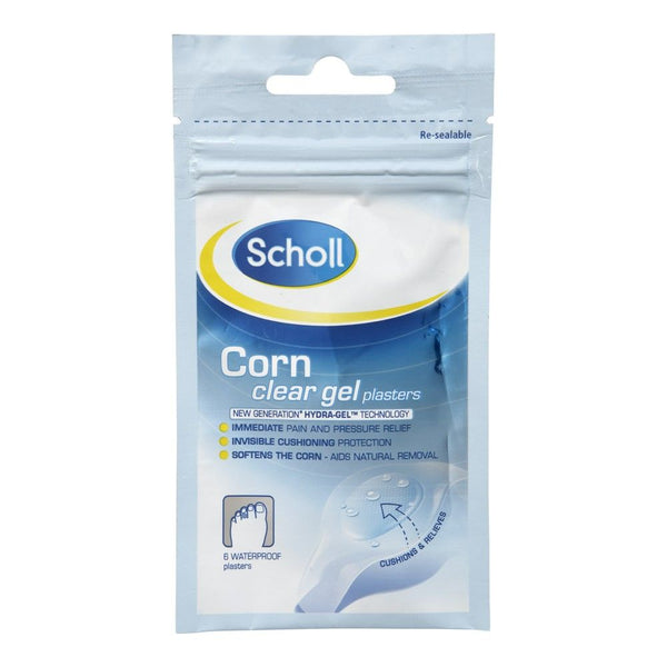 Scholl Corn Clear Gel Plaster 6 Pack