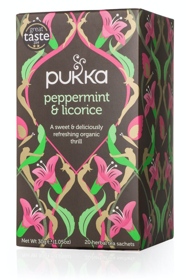 Pukka Peppermint & Licorice Tea Bags 20 Bags