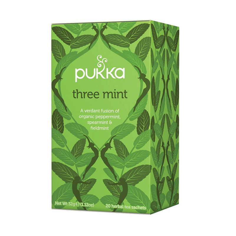 Pukka Three Mint X 20 Tea Bags