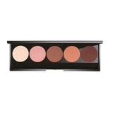 B Cosmic Pressed Eyeshadow Palette (5 Colors) Silky Red