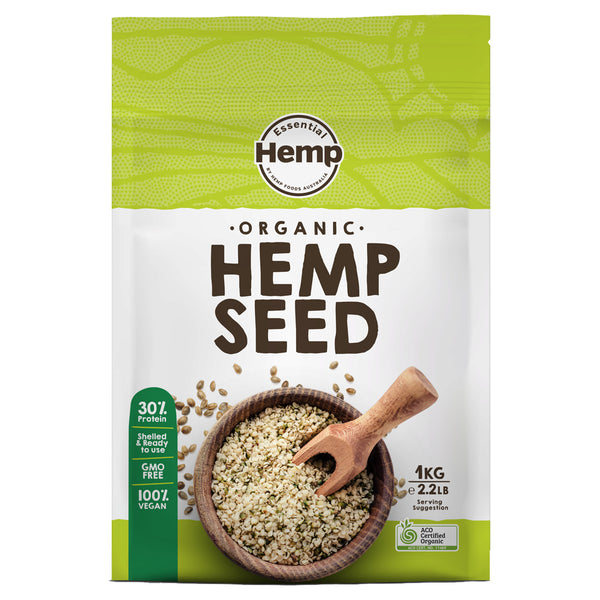 Essential Hulled Hemp Seeds 1kg