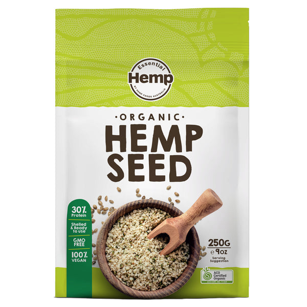 Essential Hulled Hemp Seeds 250g