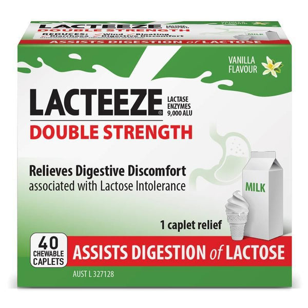 Lacteeze Double Strength 40 Caps