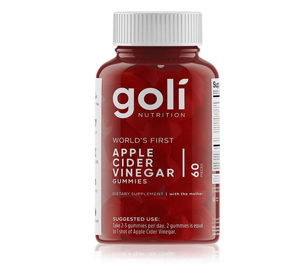 Goli Apple Cider Vinegar Gummies 60 Pieces