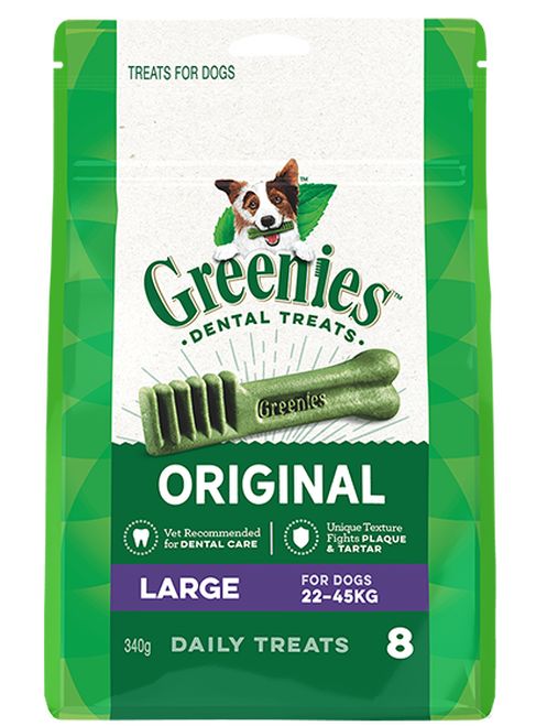 Greenies Treat Large 340g 8s