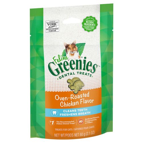 Greenies Feline Roasted Chicken 60g