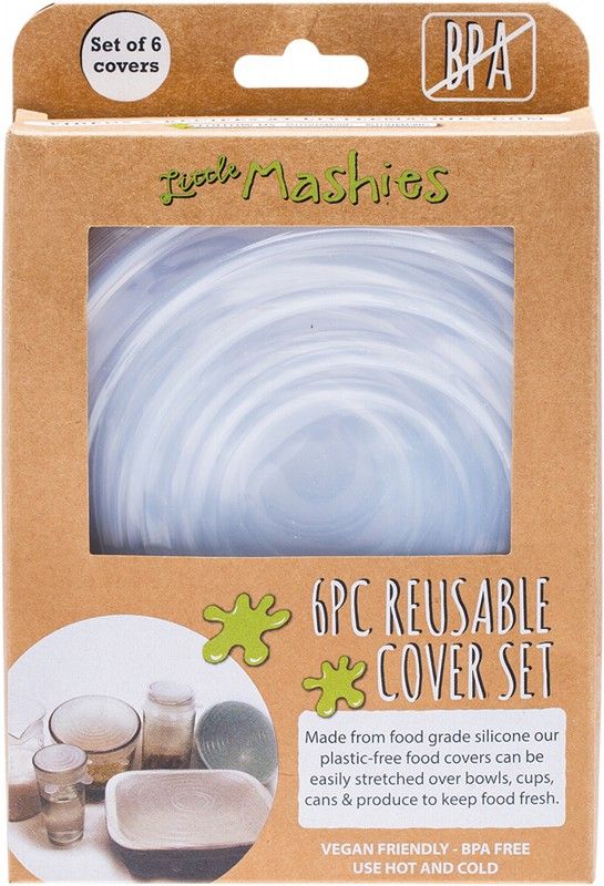 Little Mashies Reusable Bowl Cover Set 6 Pack