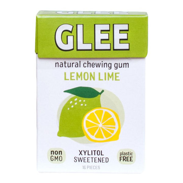 GLEE Gum Sugar-Free Lemon Lime 16Pcs