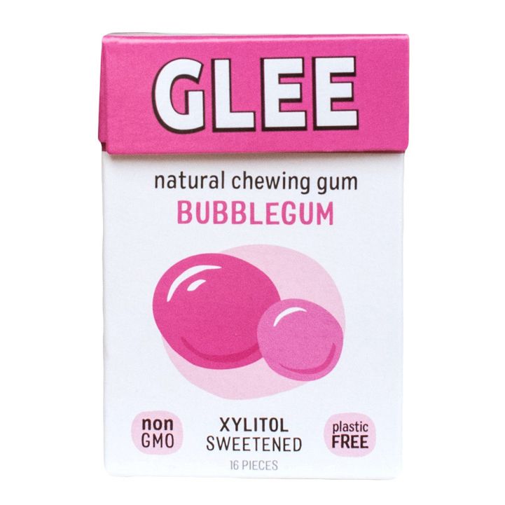 GLEE Gum Sugar-Free Bubblegum 16Pcs