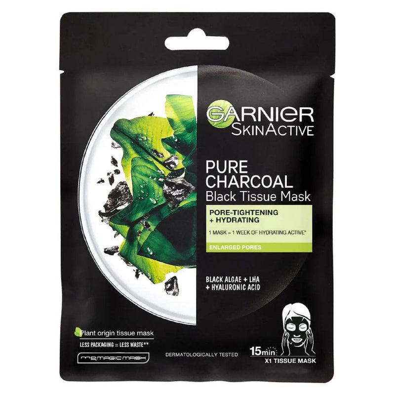 Garnier Skinactive Hydra Bomb Tissue Face Mask Charcoal
