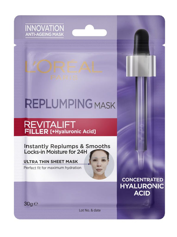 L'Oreal Paris Revitalift Filler Tissue Radiant Mask 30g