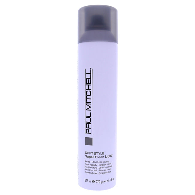 Paul Mitchell Super Clean Light Finishing Spray - Soft Style by Paul Mitchell for Unisex - 9.5 oz Hair Spray