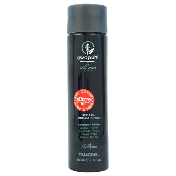 Paul Mitchell Awapuhi Wild Ginger Keratin Cream Rinse by Paul Mitchell for Unisex - 8.5 oz Rinse