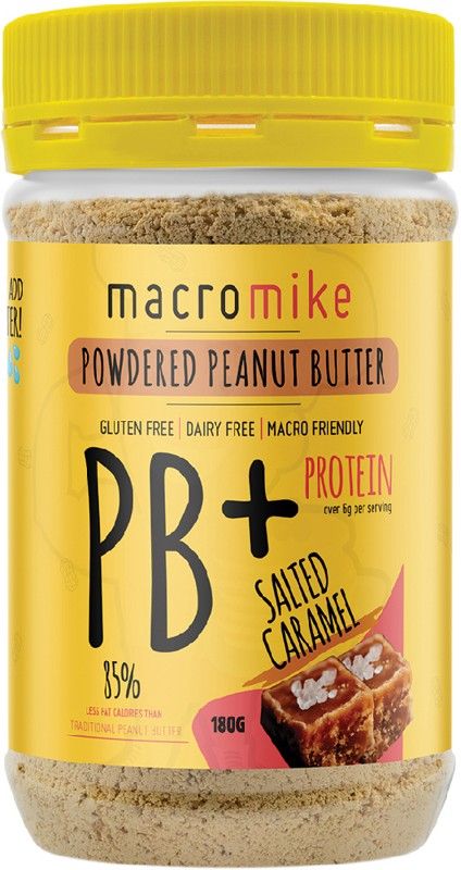 Macro Mike Powdered Peanut Butter Salted Caramel 180g