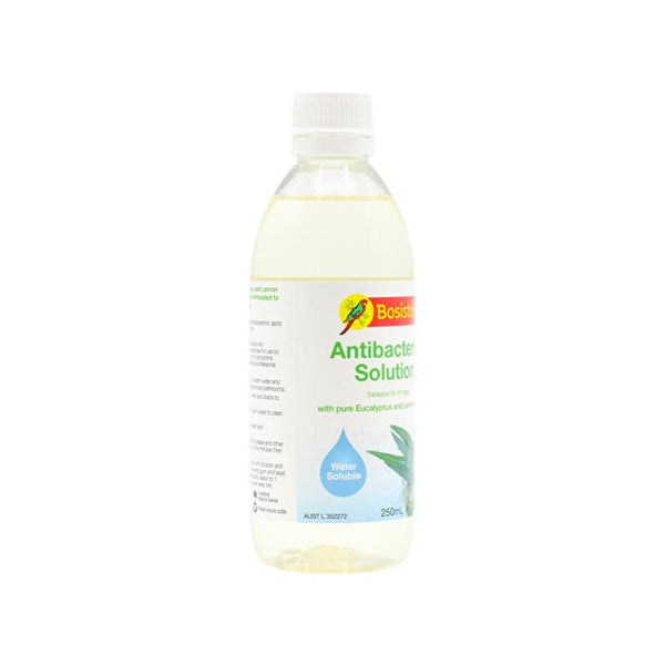 BOSISTOS Bosistos 250ml Antibacterial Solution With Pure Eucalyptus And Leon Myrtle Oil 3 pieces