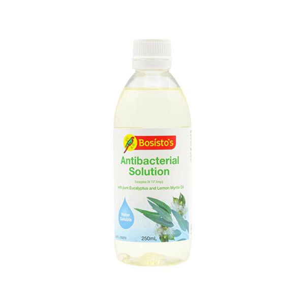 BOSISTOS Bosistos 250ml Antibacterial Solution With Pure Eucalyptus And Leon Myrtle Oil 3 pieces