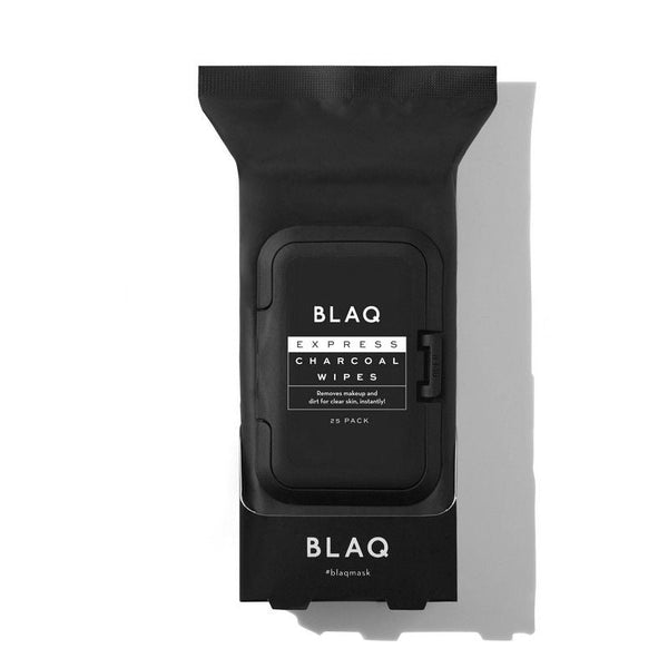 BLAQ Express Charcoal Wipes 25 Pack