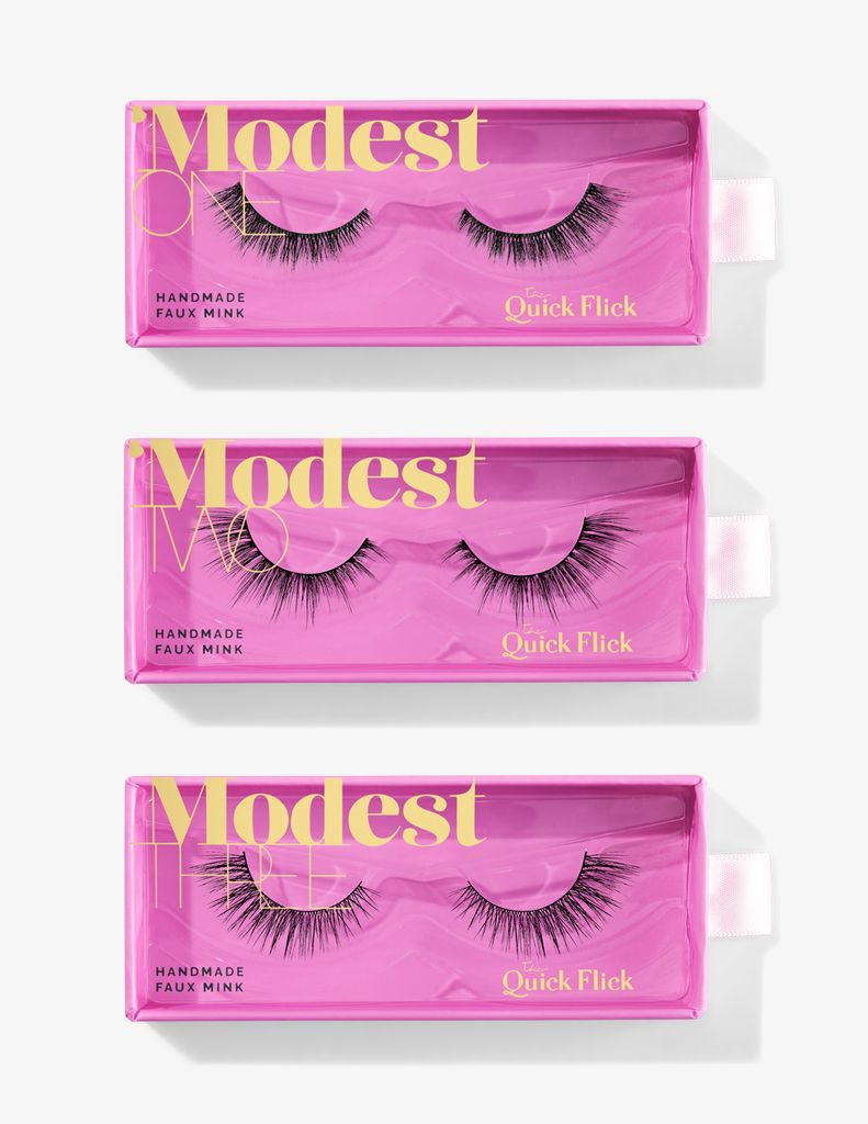 The Quick Flick False Lashes Modest