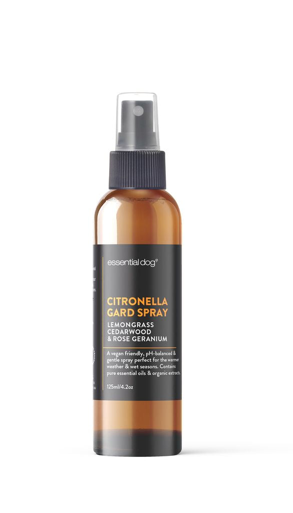 Essential Dog Citronella Gard Deodoriser Spray Rose Geranium 125ml