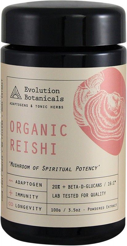 Evolution Botanicals Reishi Extract Spiritual Potency 100g